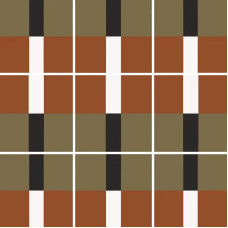 Плитка 20*20 Bauhome Band Warm 27687