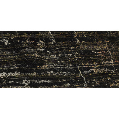 Плитка 120*280 Lux Portoro Nero 6 Mm