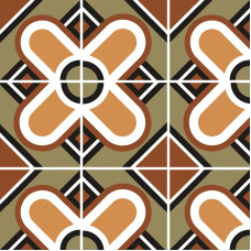 Плитка 20*20 Bauhome Blume Warm 27697