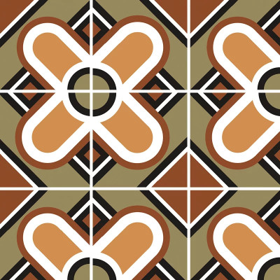Плитка 20*20 Bauhome Blume Warm 27697