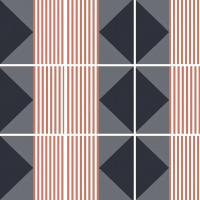 Плитка 20*20 Bauhome Strich Cold 27686