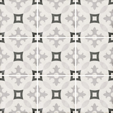 Плитка 20*20 Art Nouveau Karlsplatz Grey 24417