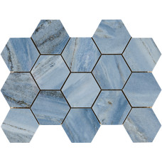 Декор 32,5*22,5 Hexagonos Cr.lux Ossola Blue- Уценка