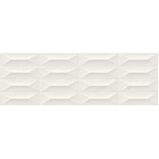 Плитка 30*90 Tempera Bianco Strutt Trape R6Zz
