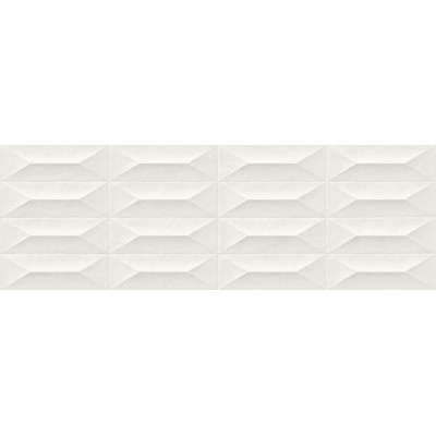 Плитка 30*90 Tempera Bianco Strutt Trape R6Zz