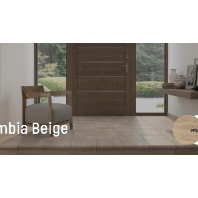Клинкер Columbia Beige Peldano 325x330x18 mm 901659 PZ270