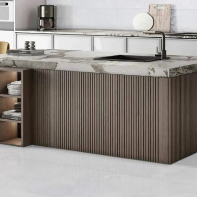 Керамограніт VALVA WHITE LAPPATO CARVING 60X120 Керамограніт VALVA WHITE LAPPATO CARVING 60X120