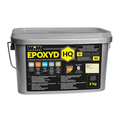 Заповнювач швів епоксидний WIM EPOXYD HQ 2/63 слонова кістка 2 кг