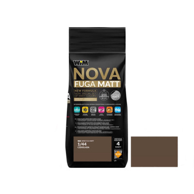 Заполнитель швов шоколад WIM NOVA FUGA MATT 1/44, 2 кг