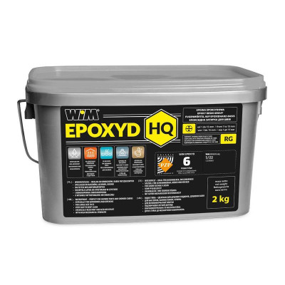 Заполнитель швов эпоксидный WIM EPOXYD HQ 1/22 черный 2 кг
