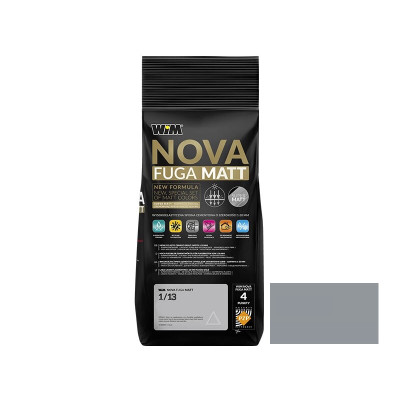 Заповнювач швів сірий WIM NOVA FUGA MATT 1/13, 2 кг