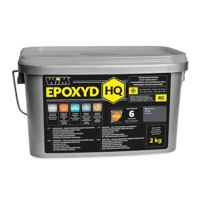 Заполнитель швов эпоксидный WIM EPOXYD HQ 1/14 антрацит 2 кг