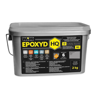 Заполнитель швов эпоксидный WIM EPOXYD HQ 1/13 серый 2 кг