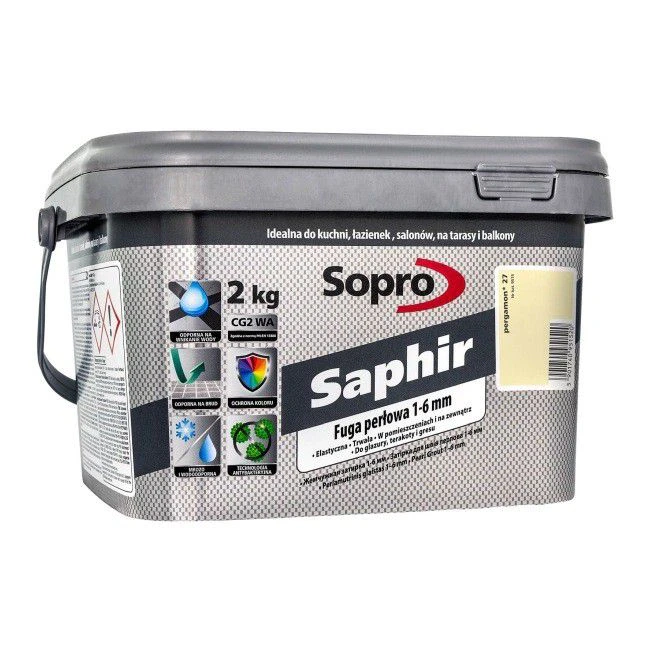Затирка для швов Sopro Saphir 9515 пергамон №27 (2 кг)
