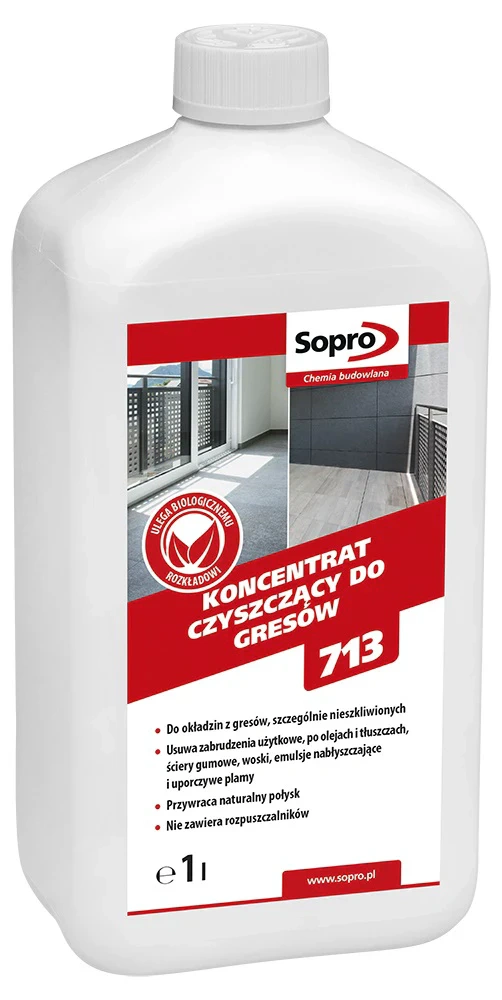 Концентрат для очистки керамогранита Sopro FIR 713 (1 л)
