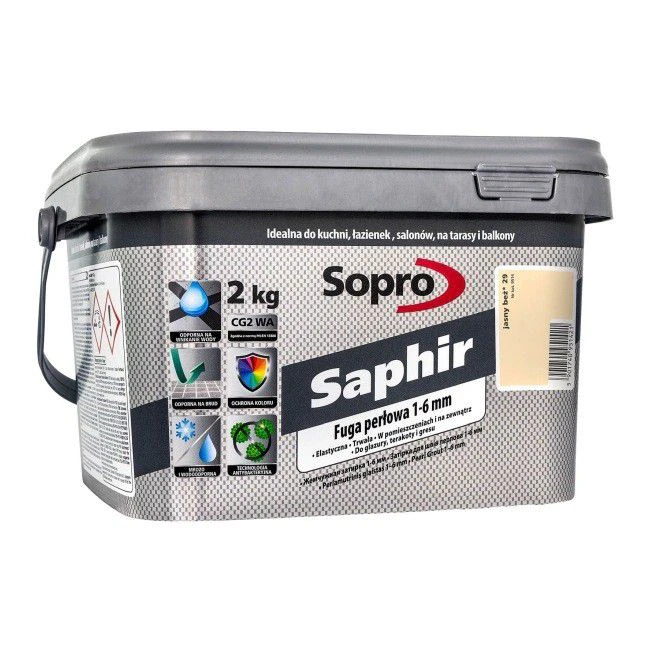 Затирка для швов Sopro Saphir 9514 светло-бежевая №29 (2 кг)