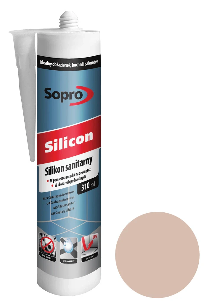 Силикон Sopro Silicon 053 бежевый багама №34 (310 мл)