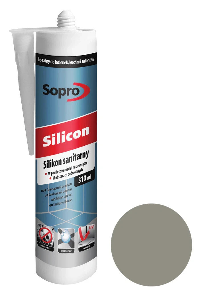 Силикон Sopro Silicon 034 песчано-серый №18 (310 мл)