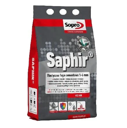 Затирка для швов Sopro Saphir 9522А коричневый балли №59 (2 кг)