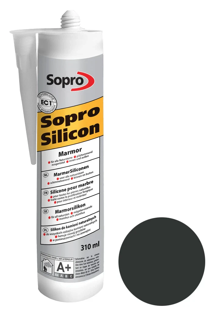 Силикон Sopro MarmorSilicon 798 антрацит №66 (310 мл)