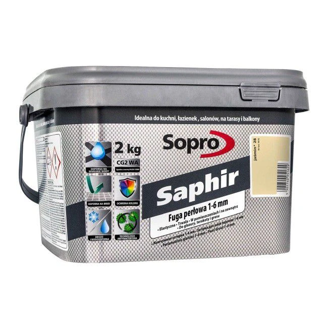Затирка для швов Sopro Saphir 9516 жасмин №28 (2 кг)