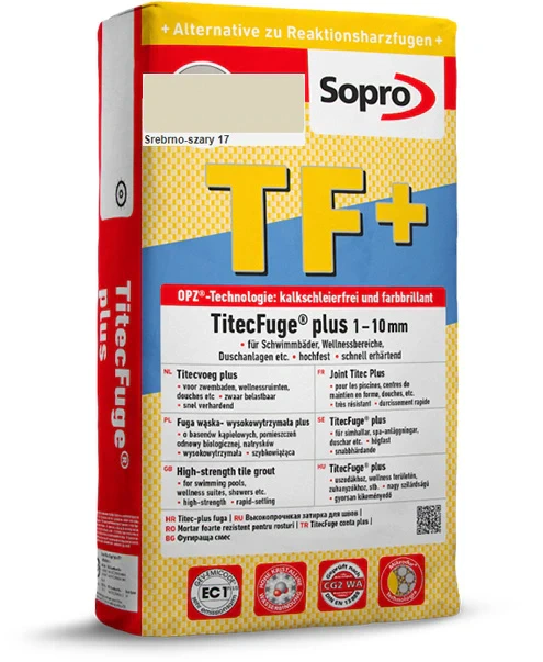 Затирка для швов Sopro TF+ 556 серебряно-серая №17 (15 кг)