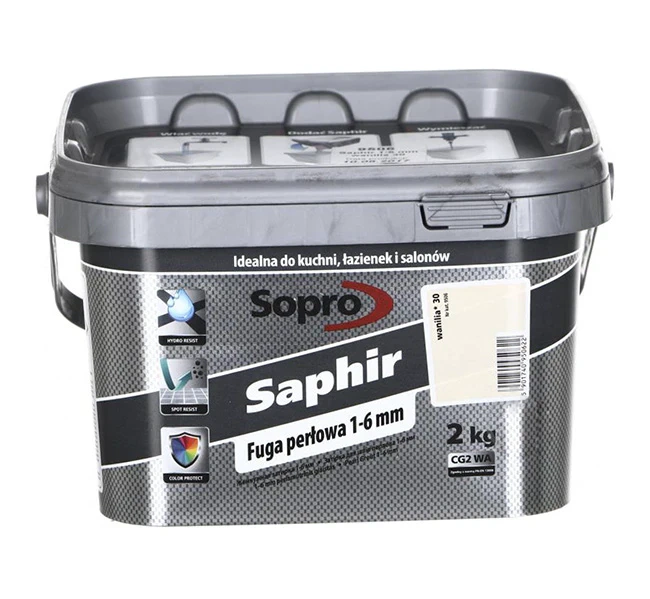 Затирка для швов Sopro Saphir 9506 ваниль №30 (2 кг)