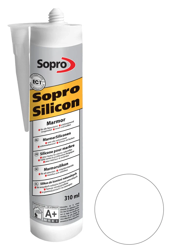 Силикон Sopro MarmorSilicon 790 бесцветный №00 (310 мл)
