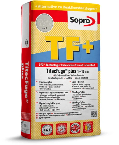 Затирка для швов Sopro TF+ 592 серая №15 (15 кг)
