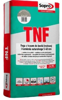Затирка для брусчатки Sopro TNF 676 антрацит №66 (25 кг)