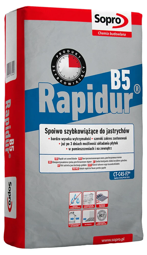 Розчин для стяжки Sopro Rapidur B5 767 (25 кг)