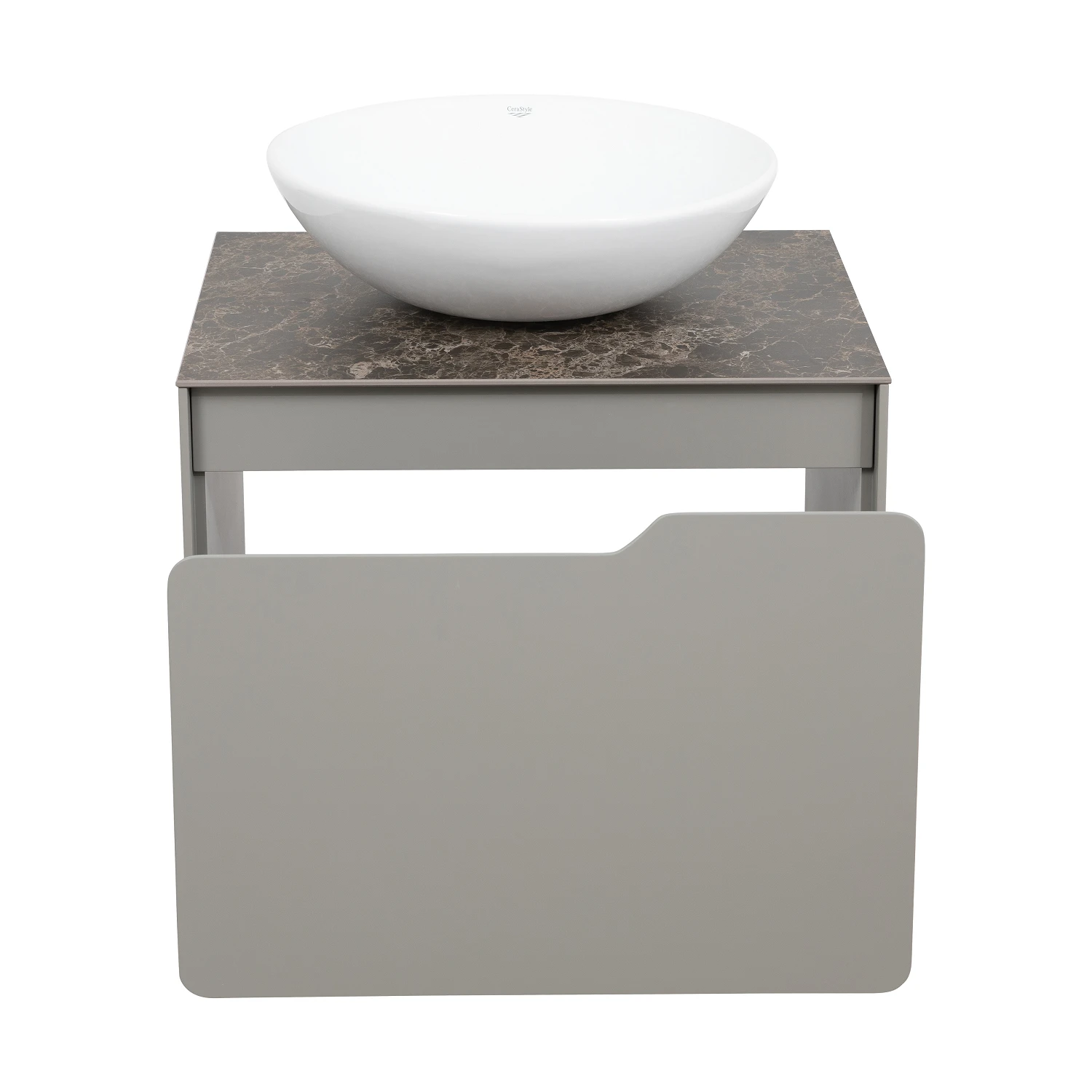 Тумба AMADEO (019 / STONE-GREY-MATT) стол. Lam Emp Ext 60 см с усл. Zero 46 см Тумба AMADEO (019 / STONE-GREY-MATT) стол. Lam Emp Ext 60 см с усл. Zero 46 см