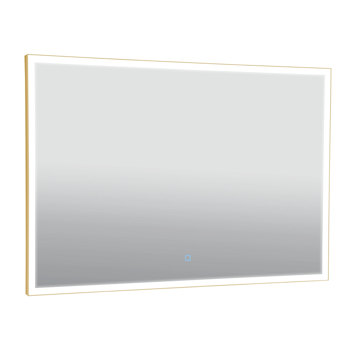 Зеркало "Luce" gold 100x70 sensor с подсветкой Зеркало "Luce" gold 100x70 sensor с подсветкой
