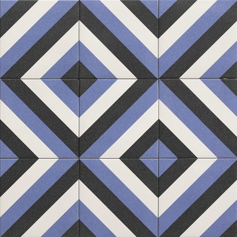 Плитка керамогранітна Dublin Blu 200x200 Mainzu