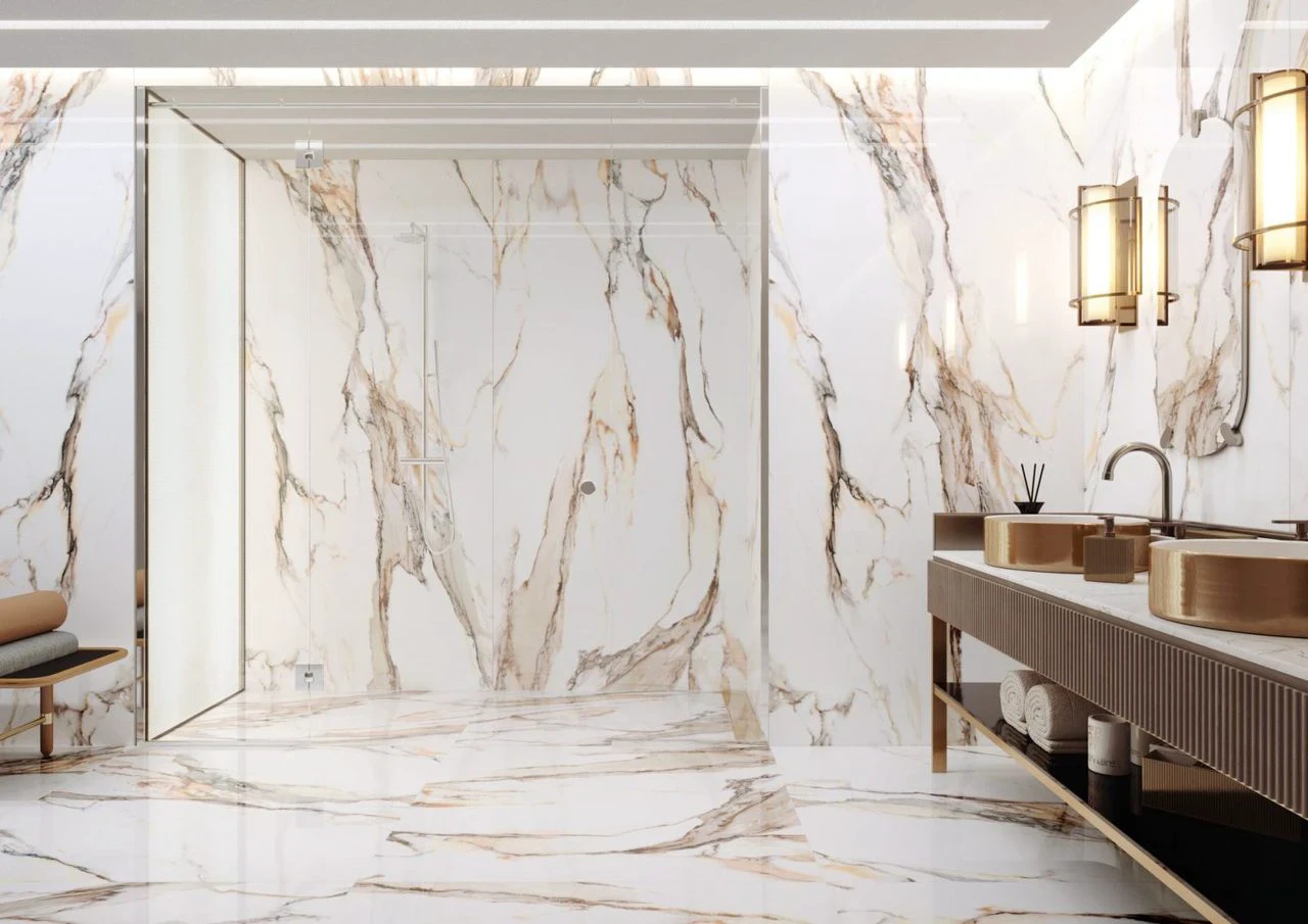Плитка керамогранитная Calacatta Gold POL 1197x2797x6 Cerrad Плитка керамогранитная Calacatta Gold POL 1197x2797x6 Cerrad