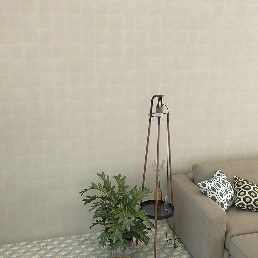 Плитка керамогранитная Pop Tile Sixties-R Marfil RECT 150x150x8 Vives Плитка керамогранитная Pop Tile Sixties-R Marfil RECT 150x150x8 Vives