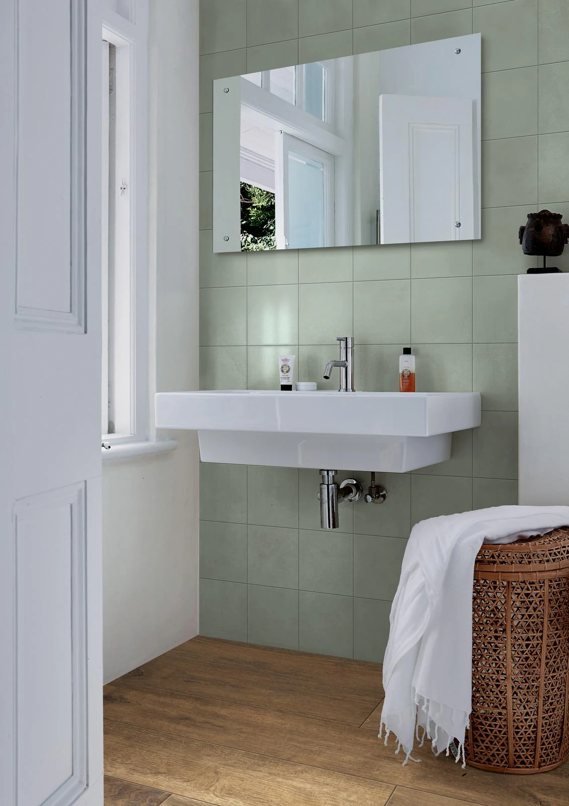 Плитка керамогранитная R7GV Contrasti Celadon 200x200x10 Ragno Плитка керамогранитная R7GV Contrasti Celadon 200x200x10 Ragno