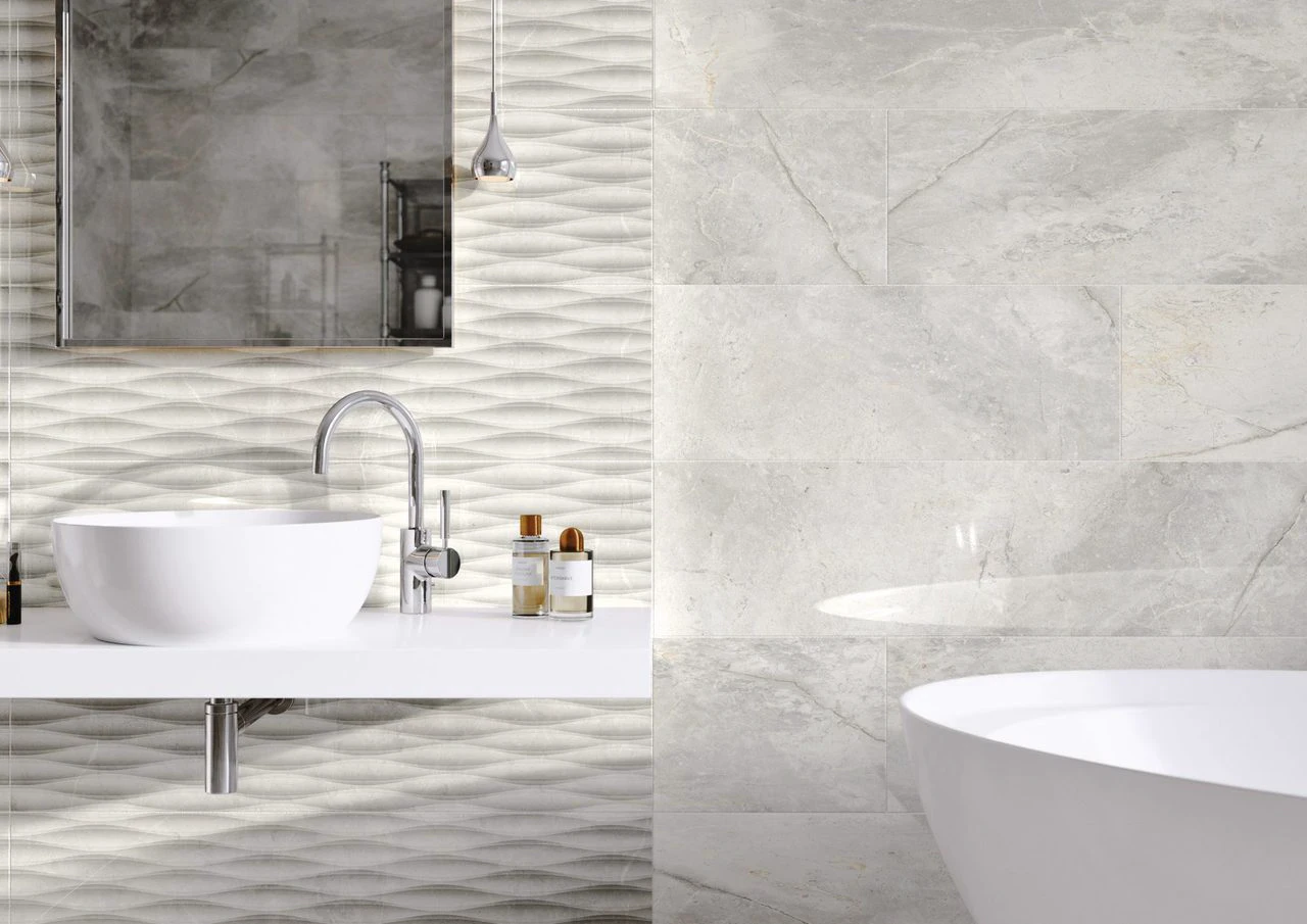 Плитка керамогранітна Masterstone White RECT 597x1197x8 Cerrad Плитка керамогранітна Masterstone White RECT 597x1197x8 Cerrad