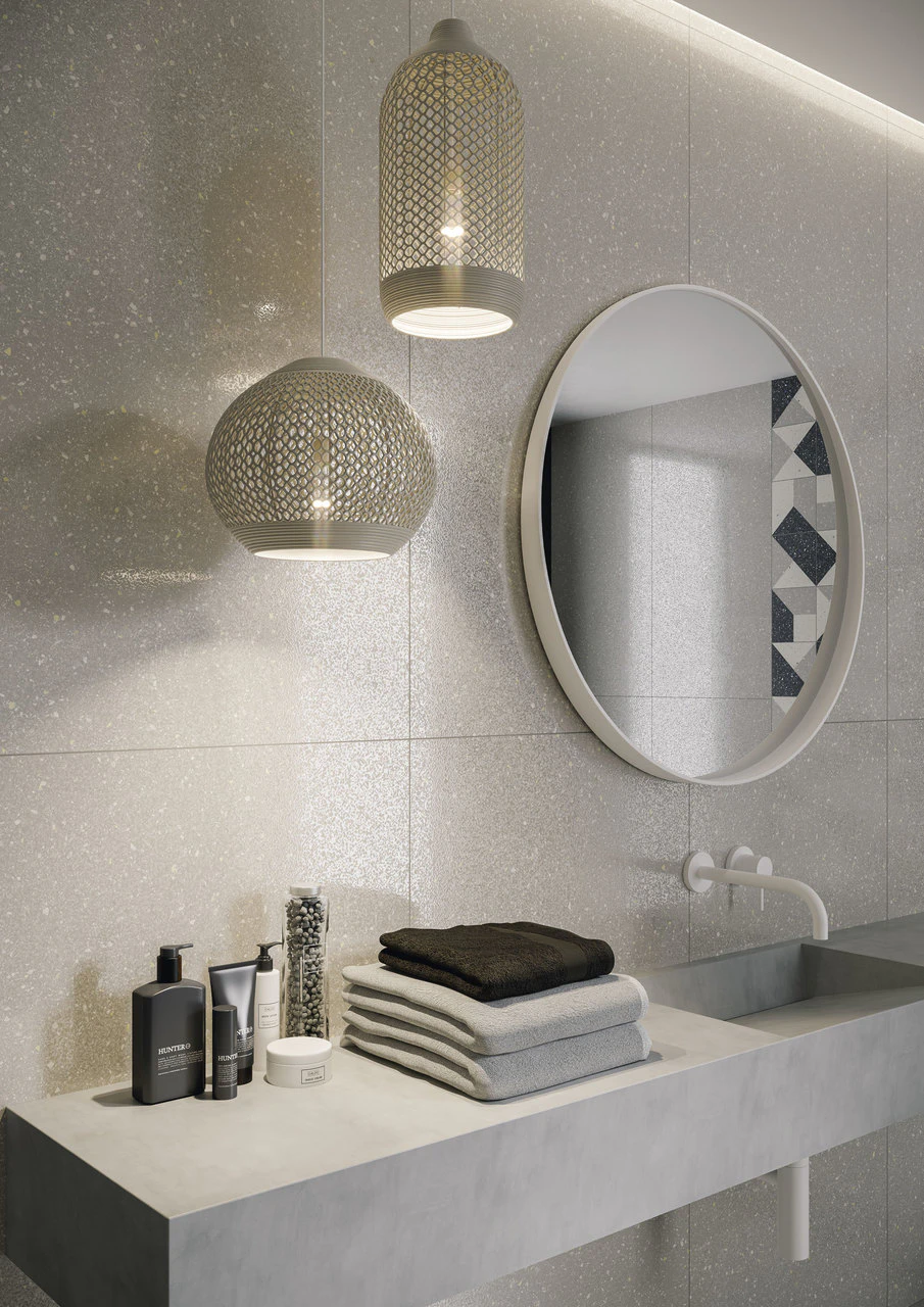 Плитка керамогранітна Macroside Bianco RECT 598x1198x10 Paradyz Плитка керамогранітна Macroside Bianco RECT 598x1198x10 Paradyz