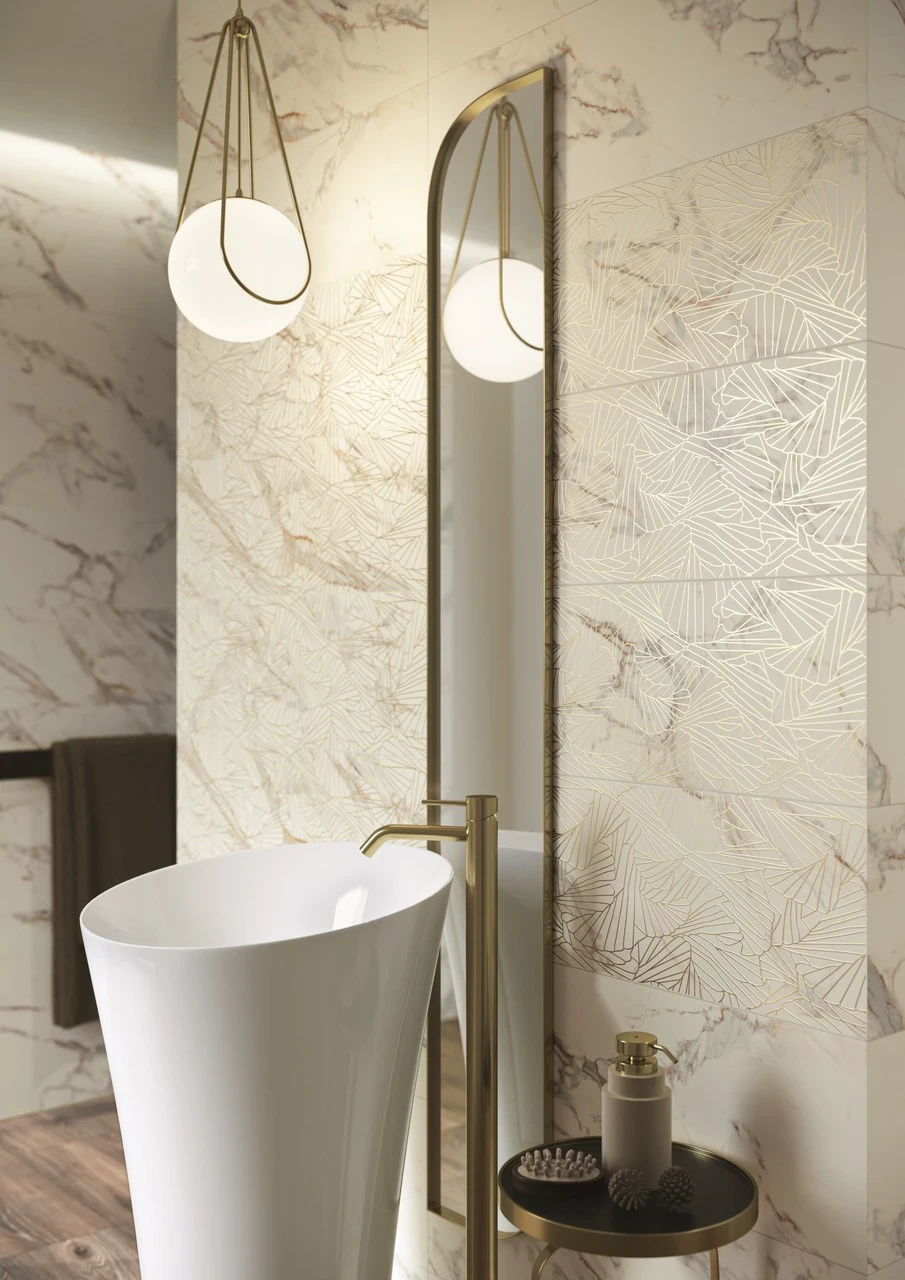 Плитка стеновая Serene Bianco RECT 250x750x9 Paradyz Плитка стеновая Serene Bianco RECT 250x750x9 Paradyz