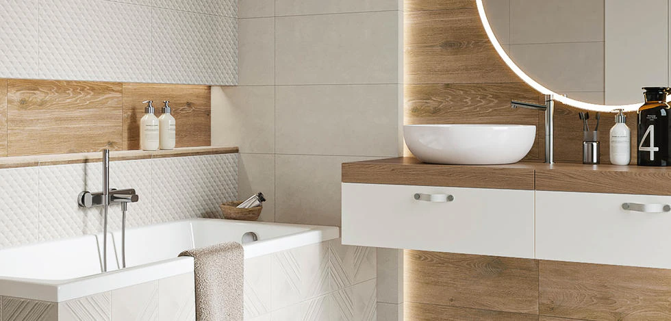 Плитка стінова Memories White STR 300x600x9 Paradyz Плитка стінова Memories White STR 300x600x9 Paradyz