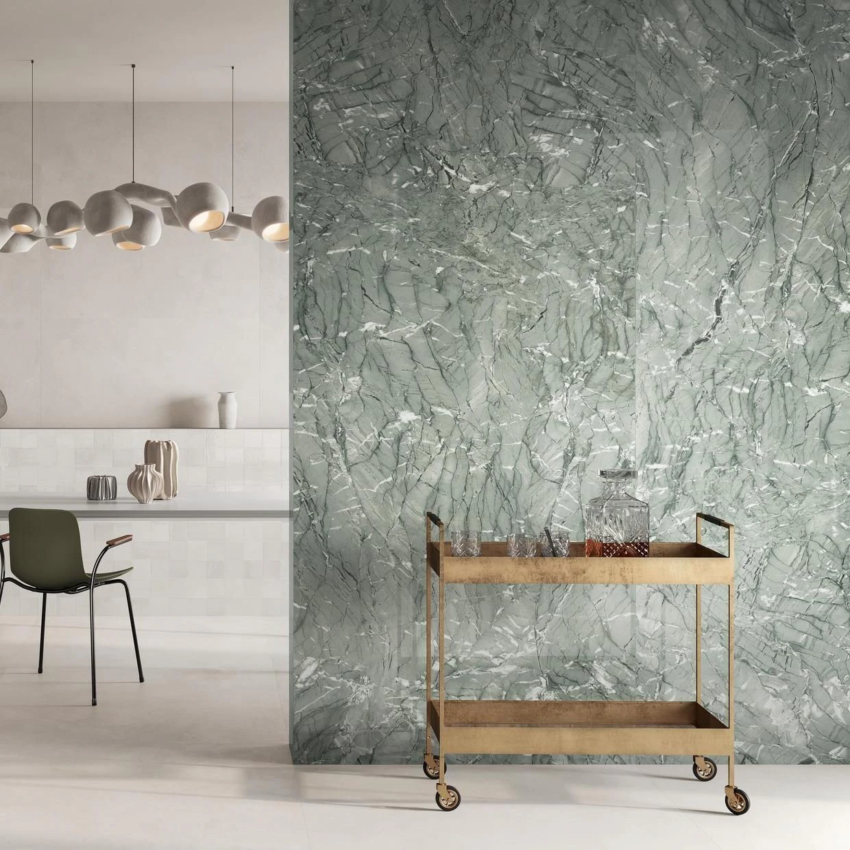Плитка керамогранітна R8NJ Incanto Verde Antigua 1200x2780x6 Ragno Плитка керамогранітна R8NJ Incanto Verde Antigua 1200x2780x6 Ragno