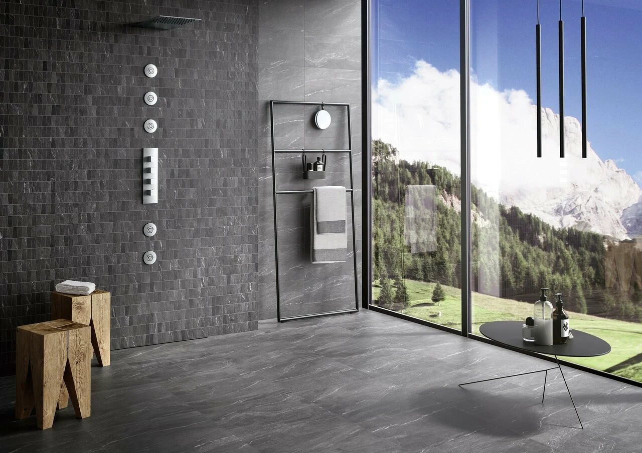 Плитка керамогранитная CSAWYSDA60 Waystone Dark RECT 600x600x10 Sant'agostino Плитка керамогранитная CSAWYSDA60 Waystone Dark RECT 600x600x10 Sant'agostino