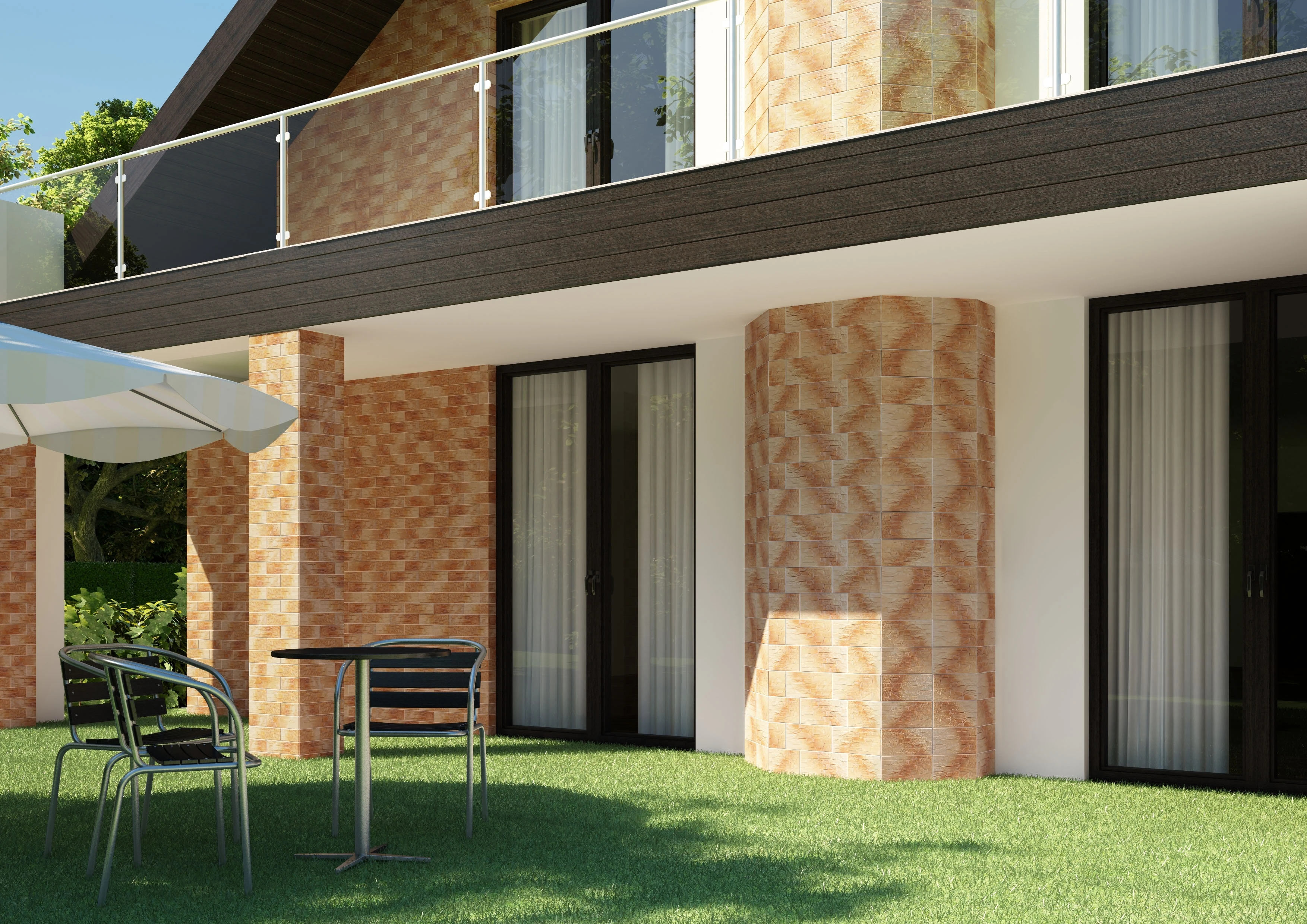 Плитка фасадная CER 8 Mocca 148x300x9 Cerrad Плитка фасадная CER 8 Mocca 148x300x9 Cerrad