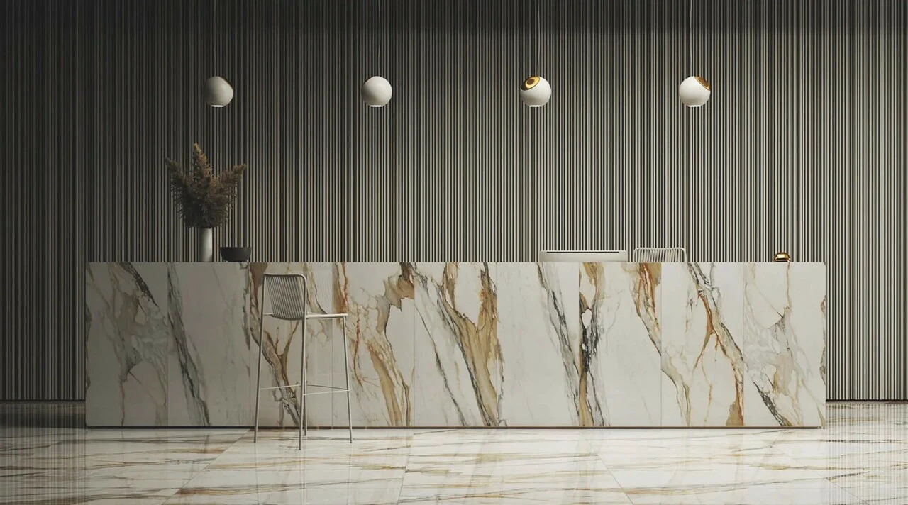 Плитка керамогранітна Calacatta Gold RECT 600x600x8 Stargres Плитка керамогранітна Calacatta Gold RECT 600x600x8 Stargres