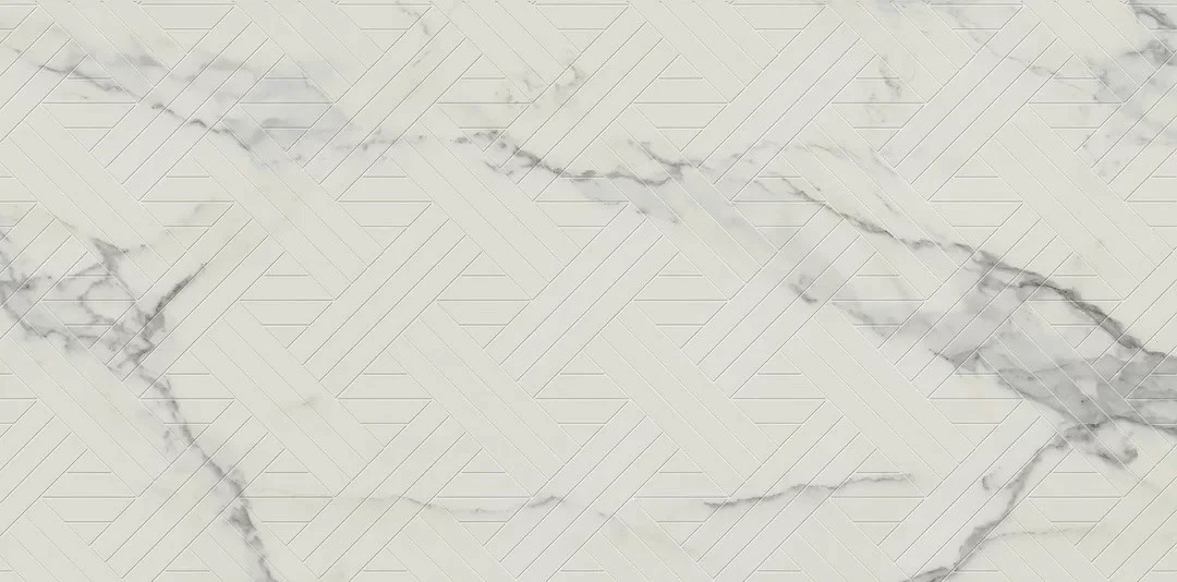 Декор Carrastone White RECT 298x598x8 Paradyz
