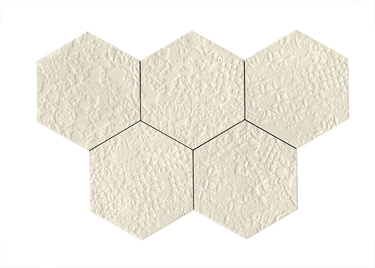 Декор R92A Stratford White Crochet 3D STR 182x210 Ragno
