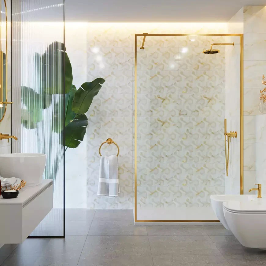 Плитка стінова CCR112-1 Joyfuull Gold Geo RECT 300x600 Ceramika Color Плитка стінова CCR112-1 Joyfuull Gold Geo RECT 300x600 Ceramika Color