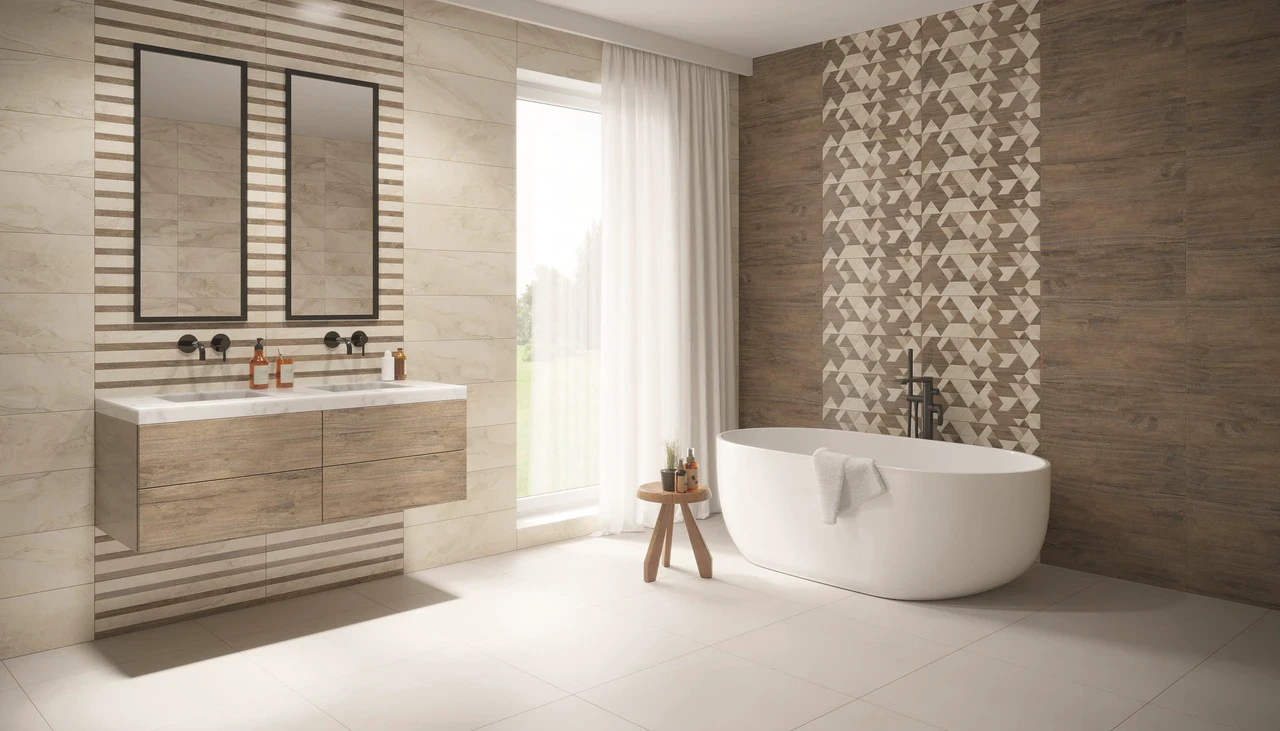 Плитка стінова Adore Ivory RECT 250x750 Ceramika Color Плитка стінова Adore Ivory RECT 250x750 Ceramika Color
