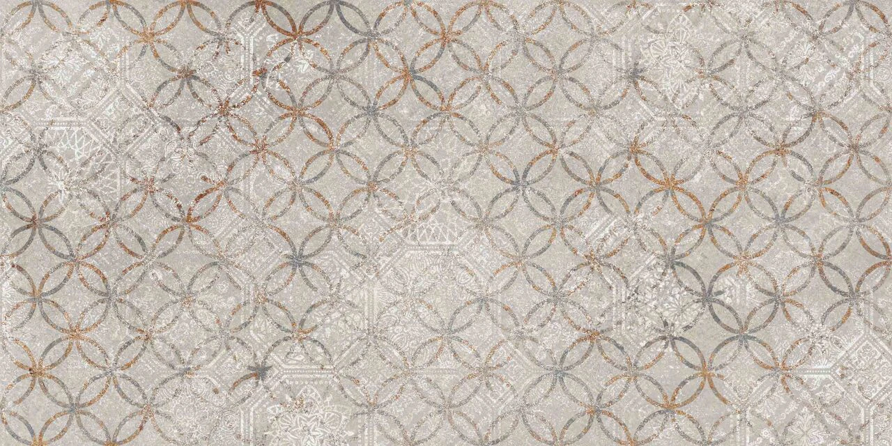 Декор CCR68-1 Damasco Grey RECT 300x600 Ceramika Color